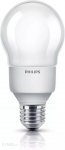 Philips Softone 12w 240v E27 ES Low Energy GLS Bulb Dimmable Compact Florescent