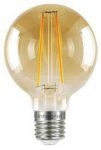 Integral 5w LED Globe G80 E27 1800k Ultra-Warm White Dimmable Bulb