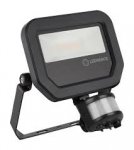 LEDVANCE Floodlight LED GEN3 10W 4000K Cool White 1200lm Black IP65 PIR