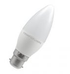Crompton 5W (40w) 240v BC B22 2700k LED Candle Thermal Plastic Light Bulb