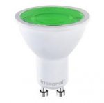 Integral 5w 240v LED GU10 Green Spotlight Bulb