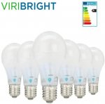 Viribright 6.5w 100-240v ES E27 LED Light Bulb 2700K Warm White GLS Dimmable