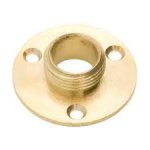 Jeani 501 1/2" Brass Back Flange Plates