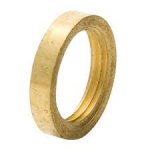 Jeani 545 3/8" Brass Ring Nut Pack of 25