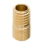 Jeani 505 10mm x 7/16" Whitworth Brass Wood Nipples Pack of 25