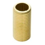 Jeani 514M 10mm Thread 19mm Long Brass Threaded Tube Pack of 25