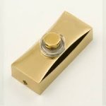 Jeani PB09G 12V Bell Push Brass