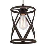 Isadora Pendant Fitting Oil Rubbed Bronze Finish 63622