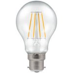 Crompton 5W (40w) 240v BC B22 2700k Filament LED GLS Light Bulb