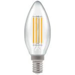 Crompton 6.5W (60w) 240v SES-E14 2700k Filament LED Candle Light Bulb