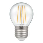 Crompton 5W (40w) 240v ES E27 2700k Filament LED Golfball Light Bulb