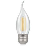 Crompton 5W (40w) 240v ES E27 2700k Filament LED Bent-Tip Candle Light Bulb