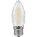 Crompton 5W (40w) 240v BC B22 2700k LED Pearl Candle Light Bulb