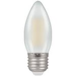 Crompton 5W (40w) 240v ES E27 2700k LED Pearl Candle Light Bulb