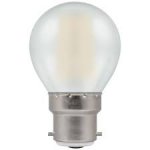Crompton 5W (40w) 240v BC B22 2700k LED Pearl Golfball Light Bulb