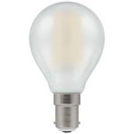 Crompton 5W (40w) 240v SBC B15 2700k LED Pearl Golfball Light Bulb