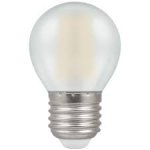 Crompton 5W (40w) 240v ES E27 2700k LED Pearl Golfball Light Bulb