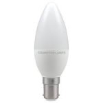 Crompton 5W (40w) 240v SBC B15 2700k LED Candle Thermal Plastic Light Bulb