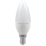 Crompton 5W (40w) 240v SES E14 2700k LED Candle Thermal Plastic Light Bulb