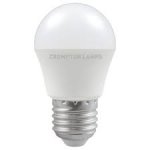 Crompton 5.5W (40w) 240v ES E27 2700k LED Golfball Thermal Plastic Light Bulb
