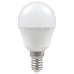 Crompton 5.5W (40w) 240v SES E14 4000k LED Golfball Thermal Plastic Light Bulb