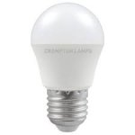 Crompton 5W (40w) 240v ES E27 4000k LED Golfball Thermal Plastic Light Bulb