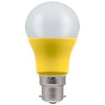 Crompton 9W (60w) 110v BC B22 2700k LED Golfball Thermal Plastic Light Bulb