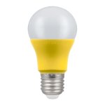 Crompton 9W (60w) 110v ES E27 2700k LED Golfball Thermal Plastic Light Bulb