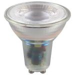 Crompton 5W (50w) 240v GU10 2700k LED Glass GU10 Light Bulb