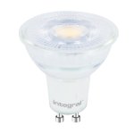 Integral 3.6w 220-240v 400lm Glass LED GU10 2700k Warm White 36 Degree Beam ILGU10NC083