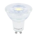 Integral 3.6w 220-240v 400lm Glass LED GU10 6500k Daylight Non-Dimmable 36 Degree Beam ILGU10NG085