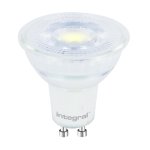 Integral 3.6w 240v 400lm Glass LED GU10 4000k Cool White Dimmable 36 Degree Beam ILGU10DE087