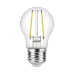 Integral 2w 220-240v 250lm LED Golfball E27 4000k Cool White Non-Dimmable 320 Degree Beam Clear ILGOLFE27NE067