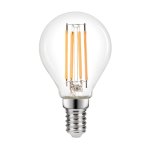 Integral 3.4w 220-240v 470lm LED Golfball E14 2700k Warm White Dimmable 320 Degree Beam Clear ILGOLFE14D060