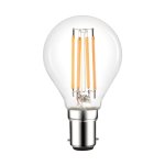 Integral 3.4w 220-240v 470lm LED Golfball B15 2700k Warm White Dimmable 320 Degree Beam Clear ILGOLFB15DC063