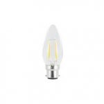 Integral 2w 240v LED Candle B22 2700k Warm White Bulb