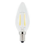 Integral 2w 240v LED Candle E14 2700k Warm White Bulb