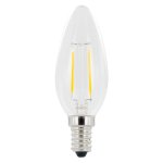 Integral 1.8w 220-240v 250lm LED Candle E14 4000k Cool White Non-Dimmable 330 Degree Beam Clear ILCANDE14NE073