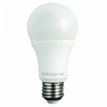 Integral 10.5w LED Frosted GLS E27 2700k Warm White Dimmable Bulb