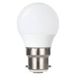 Integral 3.4w 240v LED Frosted Golfball B22 2700k Warm White Bulb
