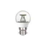 Integral 2.9w 240v LED Clear Golfball B22 2700K Warm White Bulb