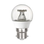 Integral 2.9w 220-240v 250lm LED Golfball B22 2700K Warm White Non-Dimmable 220 Degree Beam Clear ILGOLFB22NC053