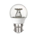 Integral 2.9w 220-240v 250lm LED Golfball B22 4000k Cool White Non-Dimmable 220 Degree Beam Clear ILGOLFB22NE076