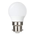 Integral 4.2w 220-240v 470lm LED Golfball B22 2700k Warm White Non-Dimmable 240 Degree Beam Frosted ILGOLFB22NC018