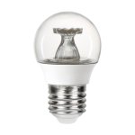 Integral 4.9w 220-240v 470lm LED Golfball E27 2700k Warm White Non-Dimmable 220 Degree Beam Clear ILGOLFE27NE055