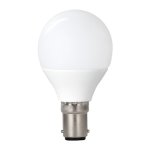 Integral 4.2w 220-240v 470lm LED Golfball B15 4000k Cool White Non-Dimmable 240 Degree Beam Frosted ILGOLFB15NE087
