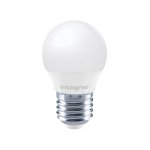 Integral 4.2w 220-240v 470lm LED Golfball E27 2700k Warm White Dimmable 240 Degree Beam Frosted ILGOLFE27DC043