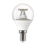 Integral 4.9w 240v LED Clear Golfball E14 2700k Warm White Dimmable Bulb