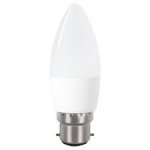 Integral 5.5w 240v LED Frosted Candle B22 4000k Cool White Bulb