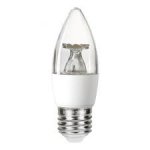 Integral 4.9w 240v LED Clear Candle E27 2700k Warm White Bulb